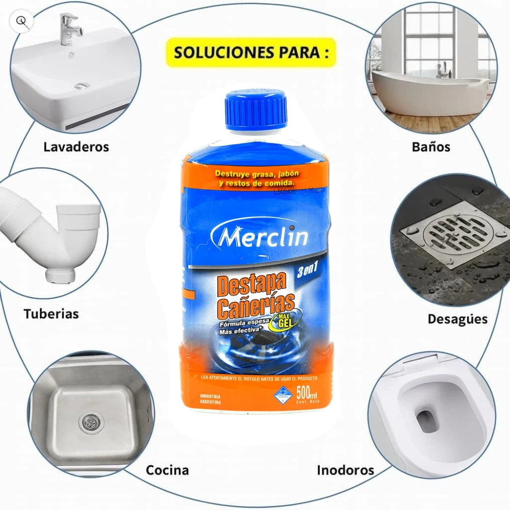 DESTAPA CAÑERIAS MERCLIN