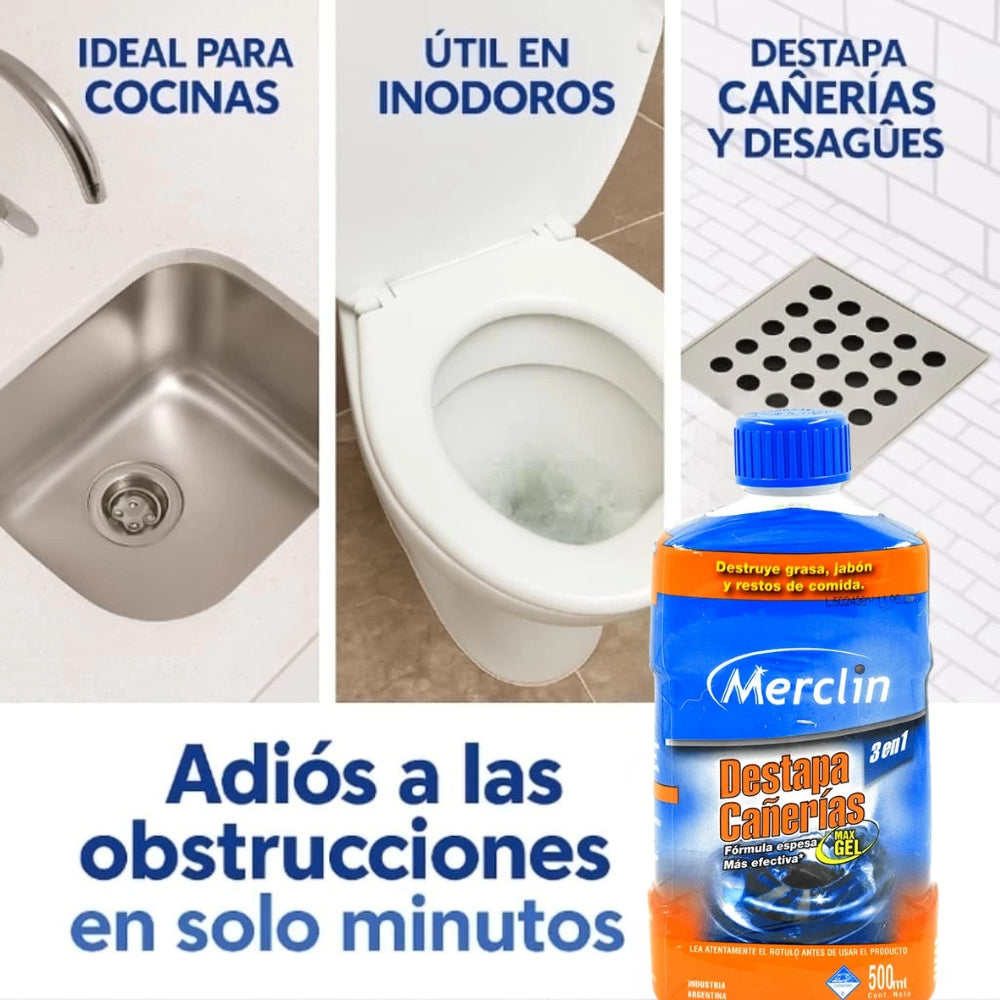 DESTAPA CAÑERIAS MERCLIN