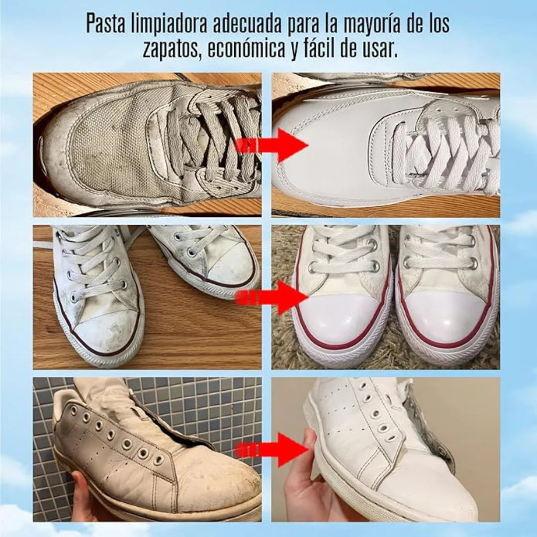 CREMA LIMPIADORA MULTIFUNCIONAL PARA ZAPATILLAS