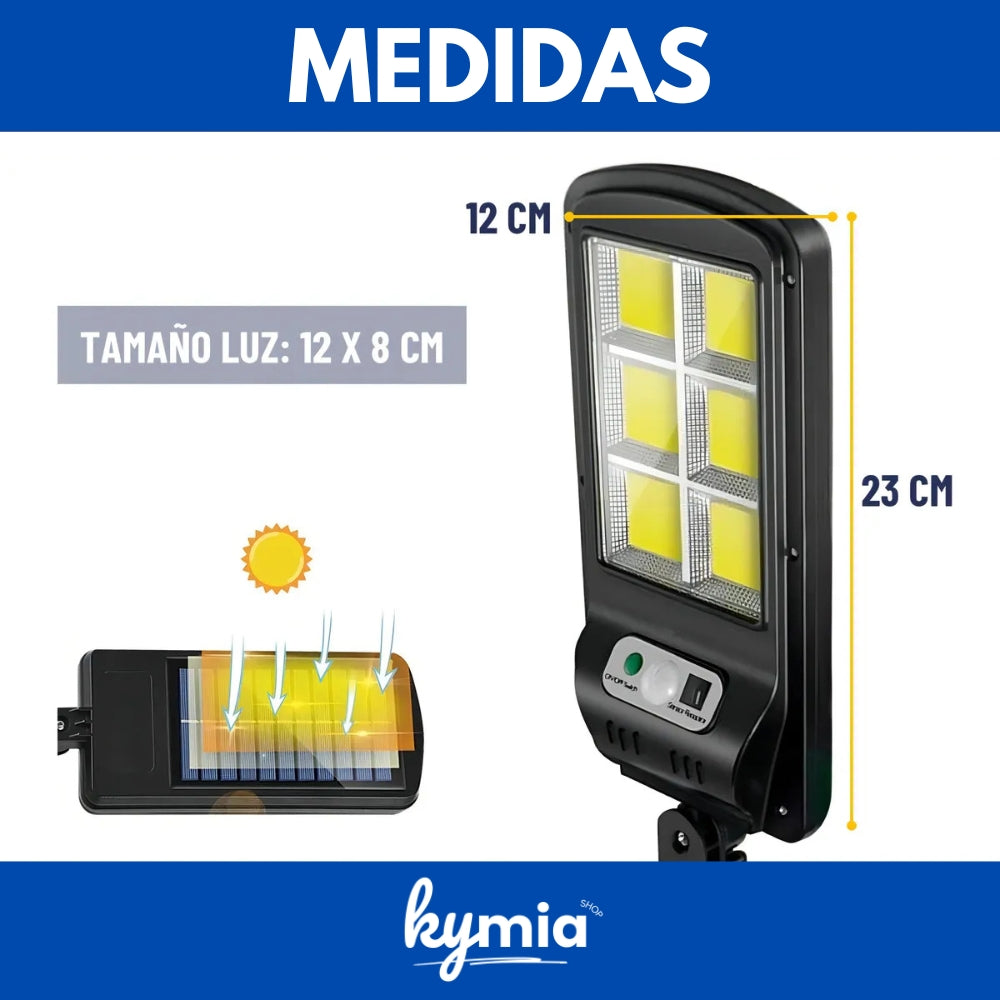 REFLECTOR SOLAR LED PARA EXTERIORES
