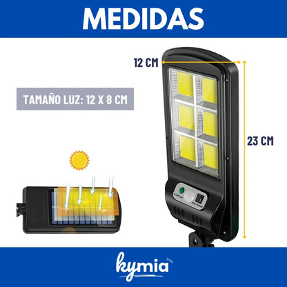 REFLECTOR SOLAR LED PARA EXTERIORES