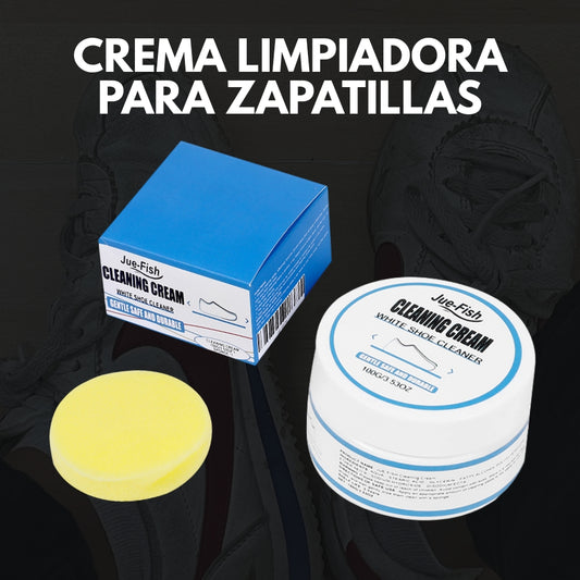 CREMA LIMPIADORA MULTIFUNCIONAL PARA ZAPATILLAS