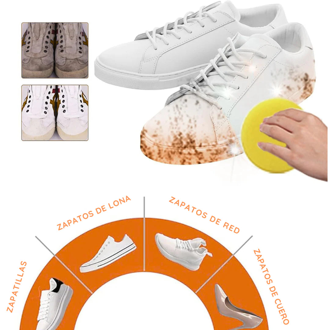 CREMA LIMPIADORA MULTIFUNCIONAL PARA ZAPATILLAS